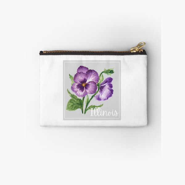 Artikelvorschau, Illinois State Flower Violet Klassisches T-Shirt Aufkleber entworfen und verkauft von ThinkNature!.