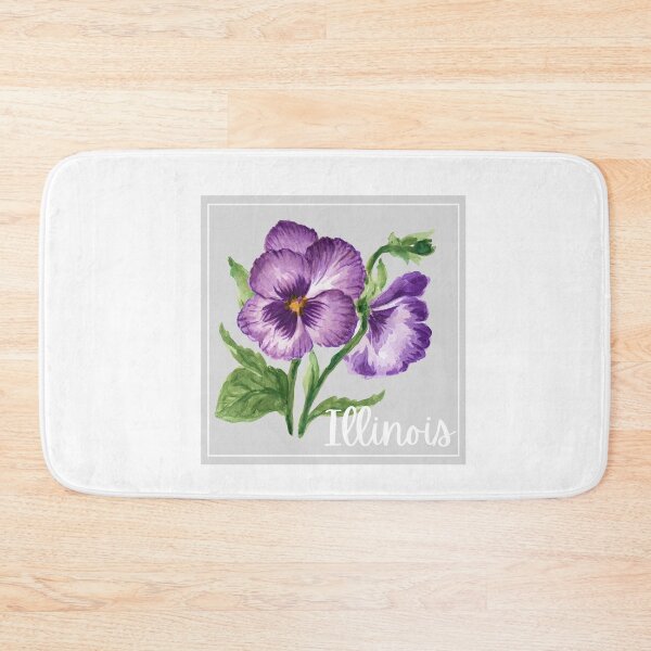 Artikelvorschau, Illinois State Flower Violet Klassisches T-Shirt Aufkleber entworfen und verkauft von ThinkNature!.