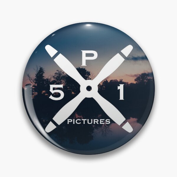 Item preview, P51 Logo Round designed and sold by P51-Pictures.