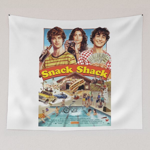 Item preview, Snack Shack movie poster designed and sold by martirush.