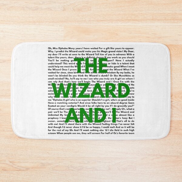Item preview, Wicked lyrics designed and sold by broadwaygirl142.