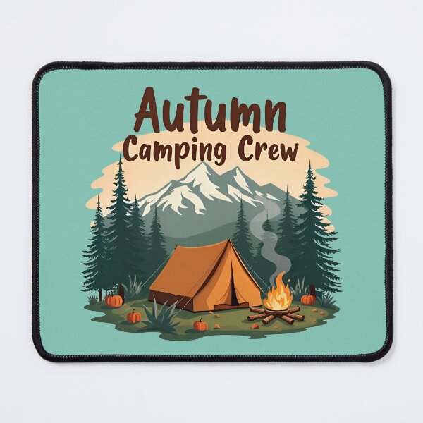 Item preview, Autumn Camping Crew designed and sold by MAD's Recreation Studio.