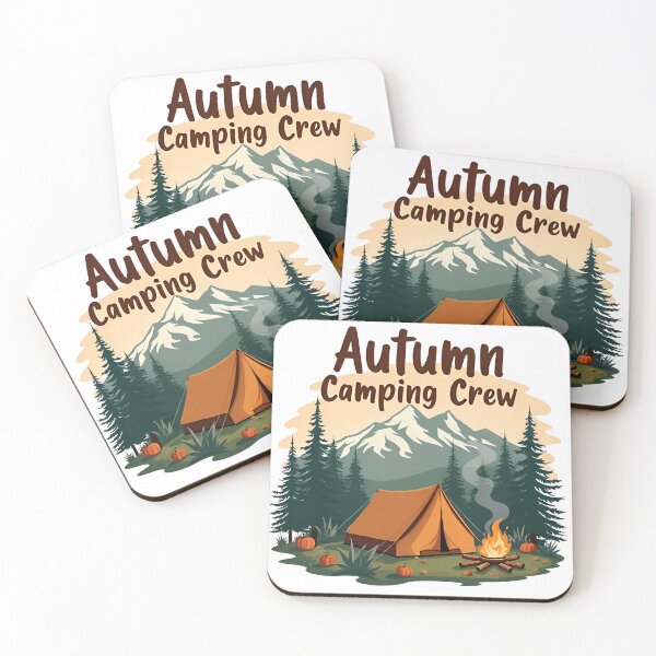 Item preview, Autumn Camping Crew designed and sold by  MAD's Recreation Studio.