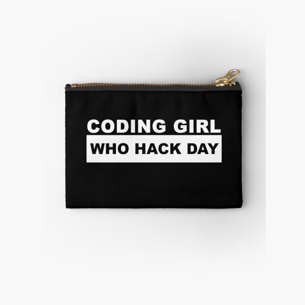Item preview, Coding girl who hack day designed and sold by KeepOnCoding.