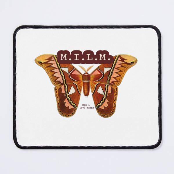 Item preview, Man I Love Moths MILM Atlas Moth designed and sold by Brooke Hull.