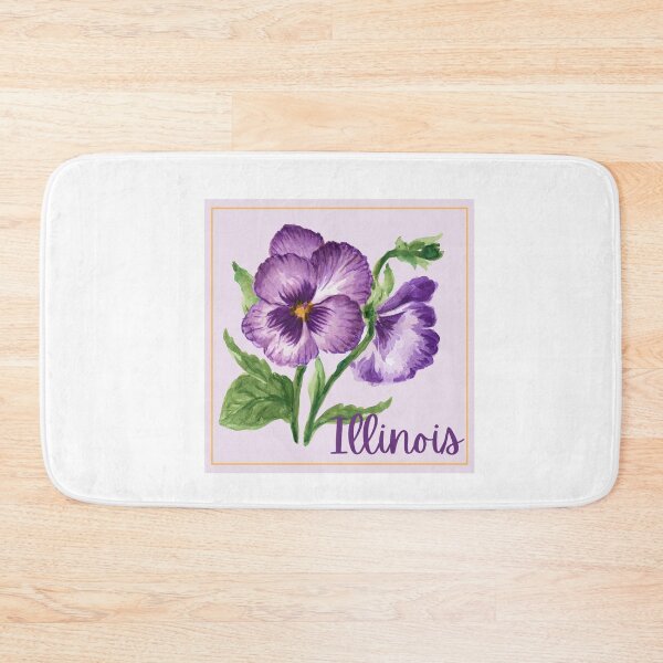 Artikelvorschau, Illinois State Flower Violet Klassisches T-Shirt Aufkleber entworfen und verkauft von ThinkNature!.