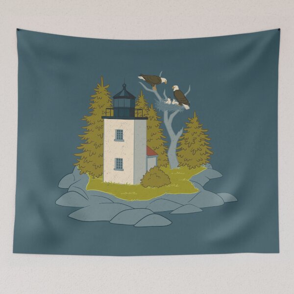 Item preview, Deer Island Thorofare Light designed and sold by JadaFitch.
