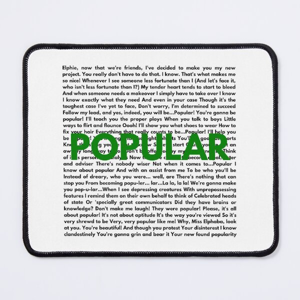 Item preview, Wicked lyrics designed and sold by broadwaygirl142.