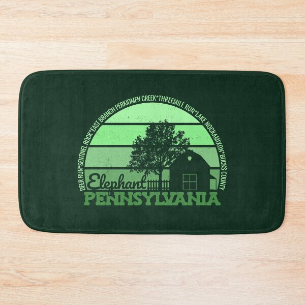 Item preview, Elephant Pennsylvania Sunset Retro Vintage Local Pride Logo designed and sold by CRHPOD20.