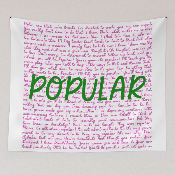 Item preview, Wicked lyrics designed and sold by broadwaygirl142.