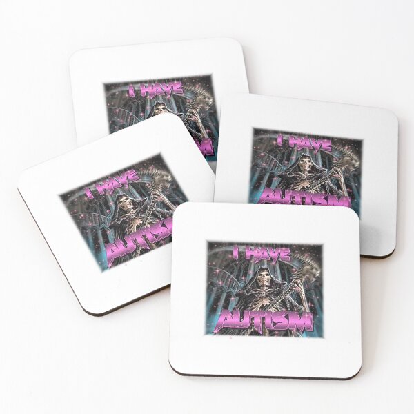 Item preview, I have Autism Badass Skeleton Print designed and sold by remytheratt.