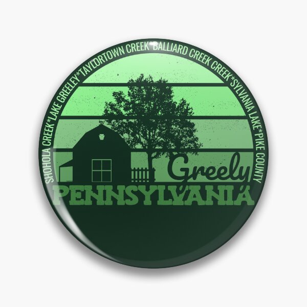 Item preview, Greely Pennsylvania Sunset Retro Vintage Local Pride Logo designed and sold by CRHPOD20.