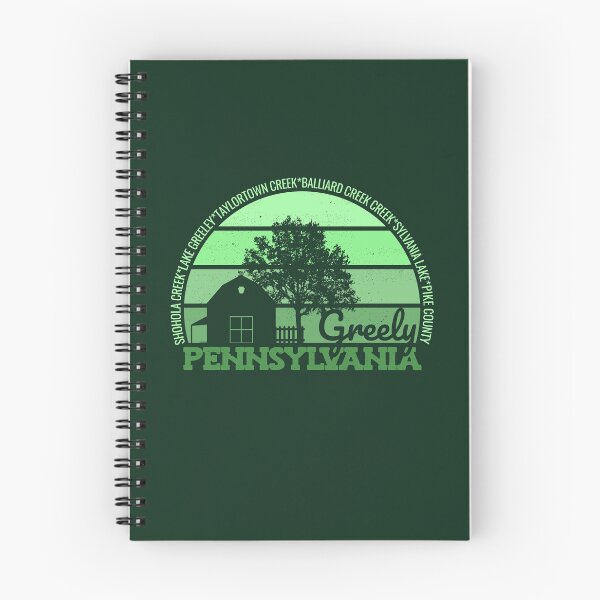Item preview, Greely Pennsylvania Sunset Retro Vintage Local Pride Logo designed and sold by CRHPOD20.