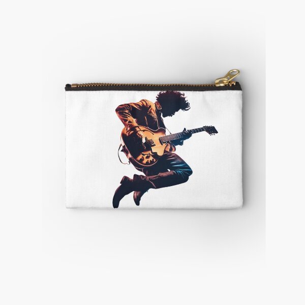 Item preview, Retro 90s Guitarist Jumping on Stage designed and sold by Jasava Shop.