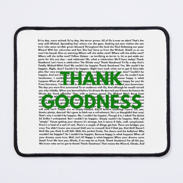 Item preview, Wicked lyrics designed and sold by broadwaygirl142.