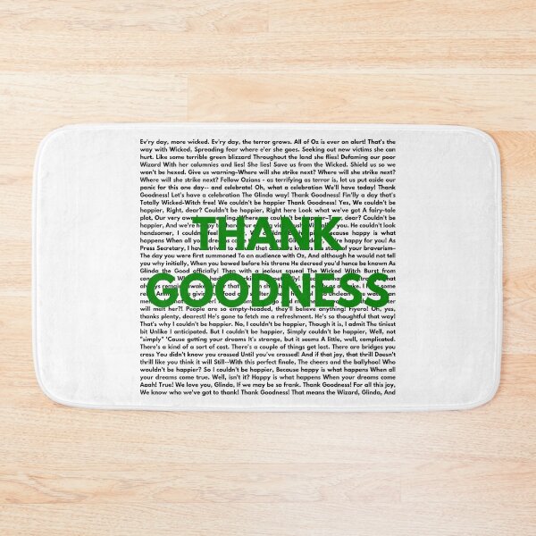 Item preview, Wicked lyrics designed and sold by broadwaygirl142.