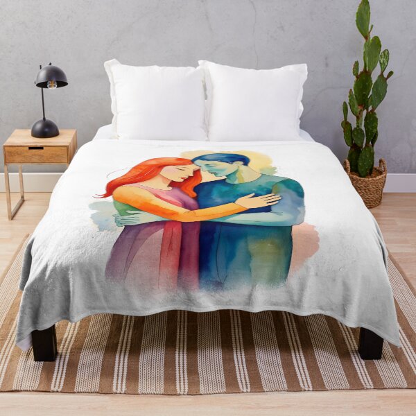 Item preview, Watercolor art couple 01 designed and sold by Alan Javier Cordoba Espinosa.
