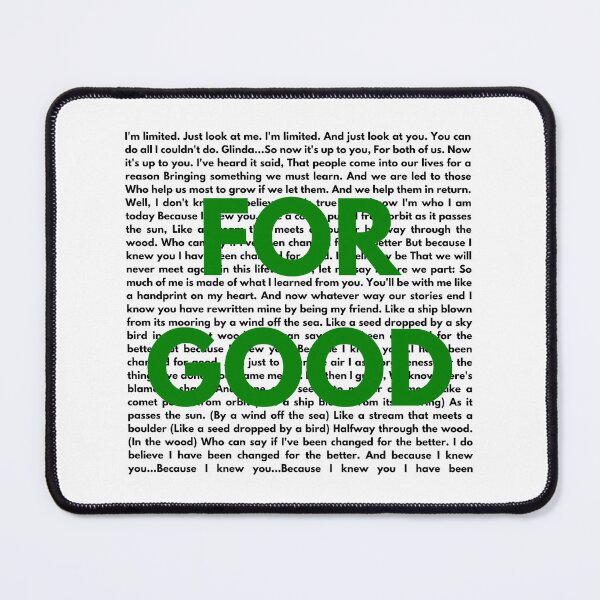 Item preview, Wicked lyrics designed and sold by broadwaygirl142.