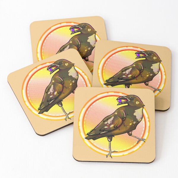 Item preview, Shiny Vitiligo Crow designed and sold by thedemisapphic.