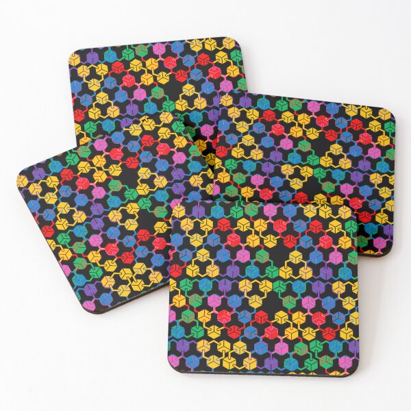 Item preview, Connectors - Multi-colored Geometric Abstract Design designed and sold by signshirtz.