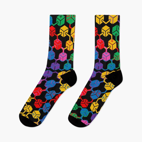 Item preview, Connectors - Multi-colored Geometric Abstract Design designed and sold by signshirtz.