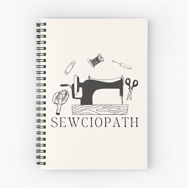 Item preview, Sewciopath - Vintage Sewing Machine - Funny Sewing Lover Gift Idea designed and sold by Wiss2Arts.