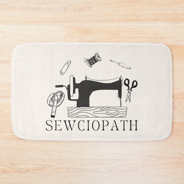 Item preview, Sewciopath - Vintage Sewing Machine - Funny Sewing Lover Gift Idea designed and sold by Wiss2Arts.