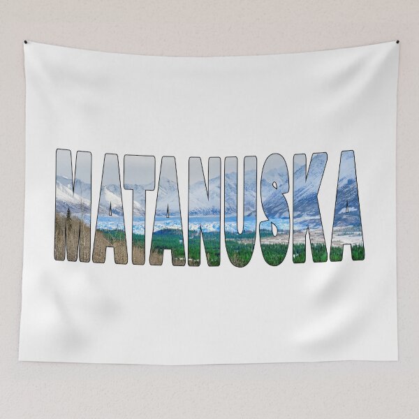 Item preview, MATANUSKA - Glacier Alaska USA Snowy Scenery designed and sold by Adam Gormley.