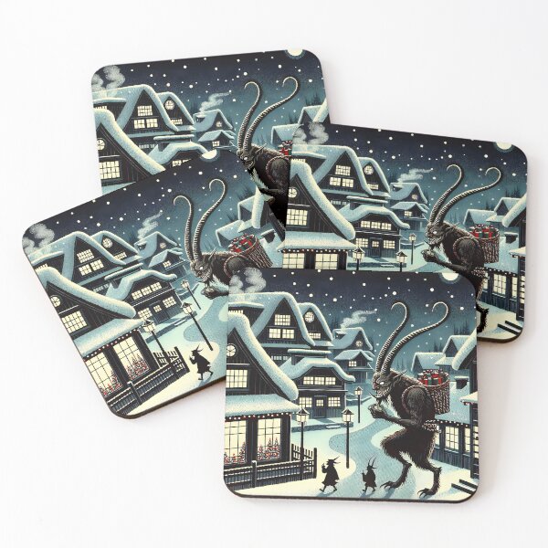 Item preview, Krampus is Coming designed and sold by Heartbreaker Creative.