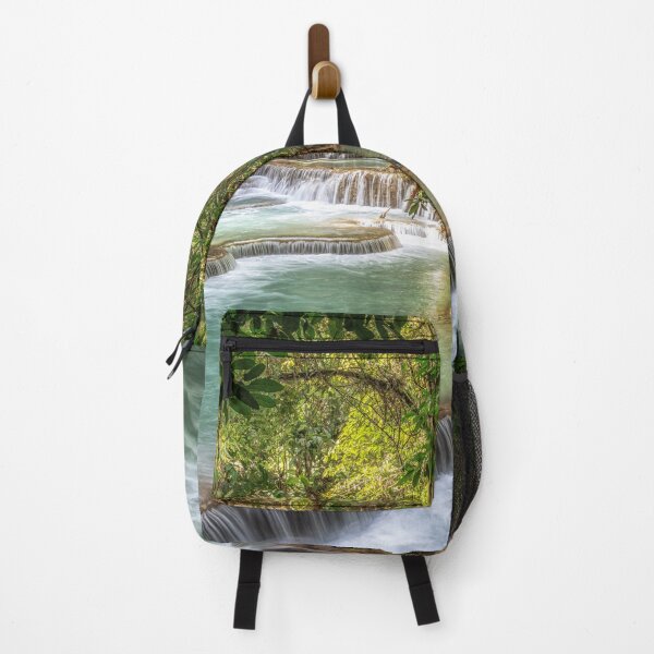 Item preview, Kuang Si Waterfalls Turquoise Water Pools designed and sold by aaronchoi.