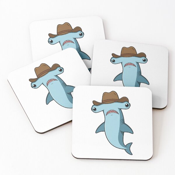 Item preview, Cowboy Hammerhead Shark designed and sold by Hungry Hungry  Buffalo.