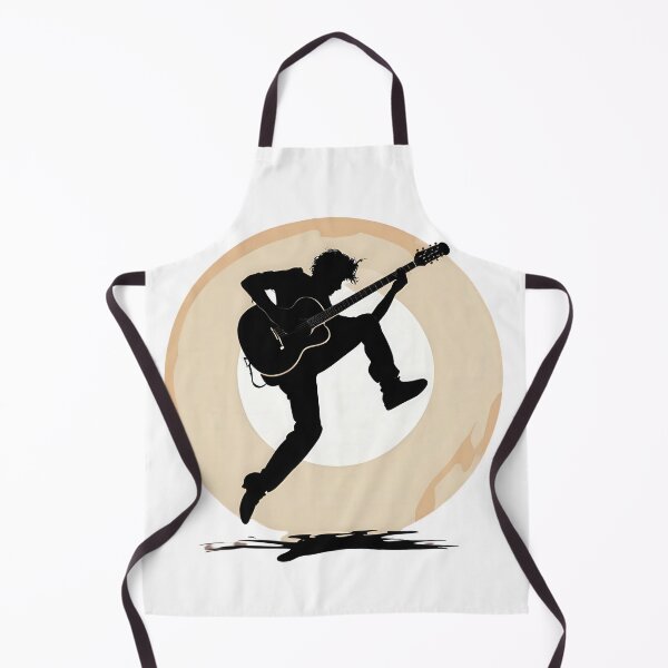 Item preview, Shadow of a 90s Guitarist Jumping on Stage designed and sold by Jasava Shop.