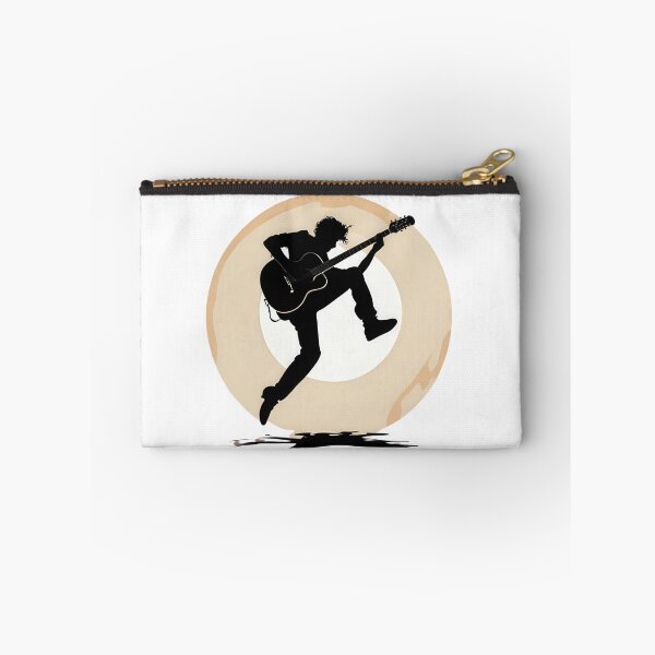 Item preview, Shadow of a 90s Guitarist Jumping on Stage designed and sold by Jasava Shop.