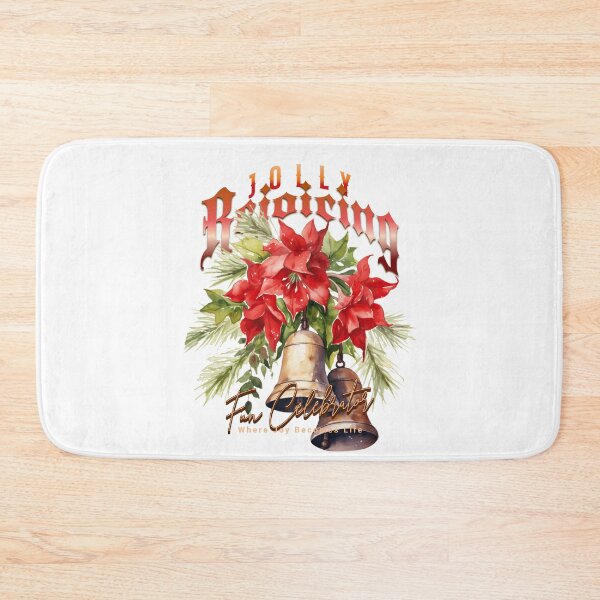 Item preview, Jolly Rejoicing Christmas Bells & Poinsettia designed and sold by Taans-Creation.