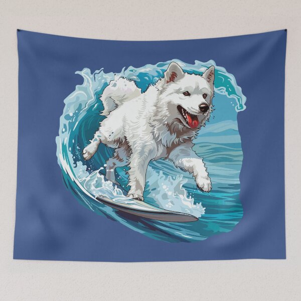 Item preview, American Eskimo Dog designed and sold by VelvetRoom.