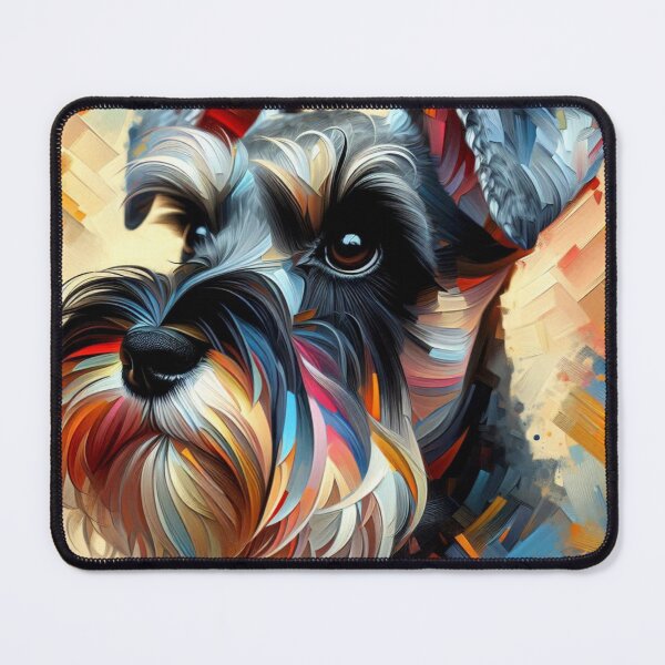 Item preview, Abstract Schnauzer designed and sold by Wags & Tails.