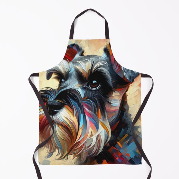 Item preview, Abstract Schnauzer designed and sold by Wags & Tails.