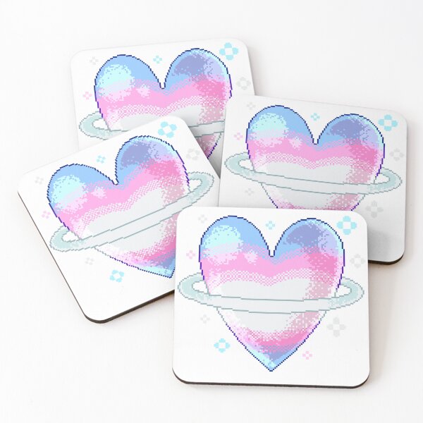 Item preview, Trans Heart Planet designed and sold by wanderstar39.
