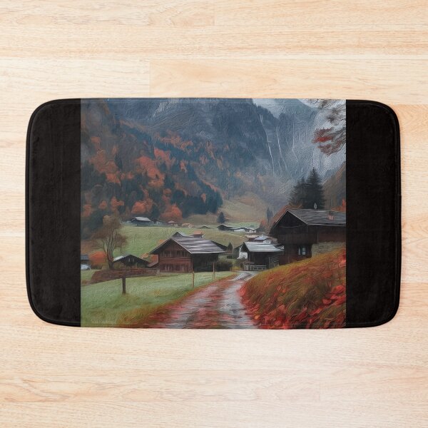 Item preview, CRIMSON PATH TO AUTUMN SERENITY designed and sold by ArtbyRolleen.
