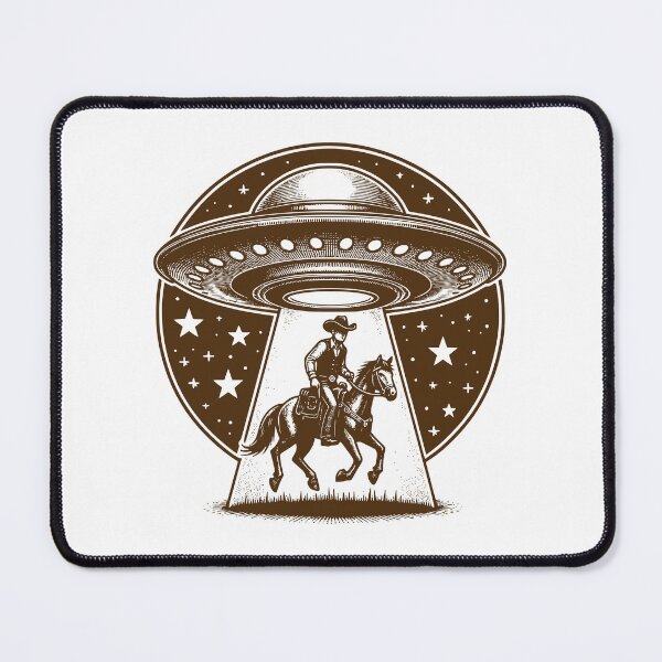 Item preview, UFO Western Cowboy designed and sold by roswellboutique.