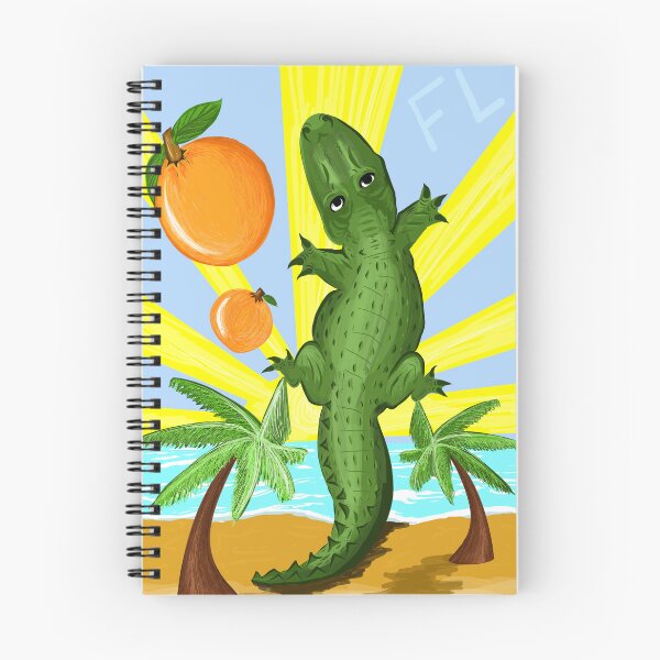 Item preview, Happy Alligator at the Beach designed and sold by Sparkleweather.