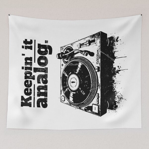 Item preview, Keepin' It Analog - Vintage Turntable Music designed and sold by Urban-Alien.