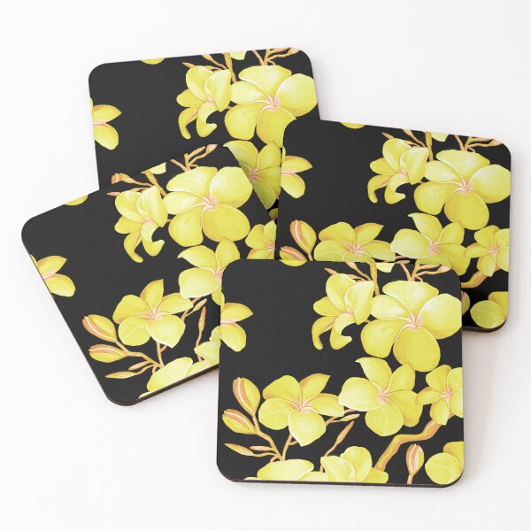 Item preview, Waikiki Memories of Yellow Plumeria designed and sold by Linda Maliuana.