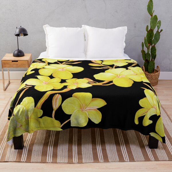Item preview, Waikiki Memories of Yellow Plumeria designed and sold by Linda Maliuana.
