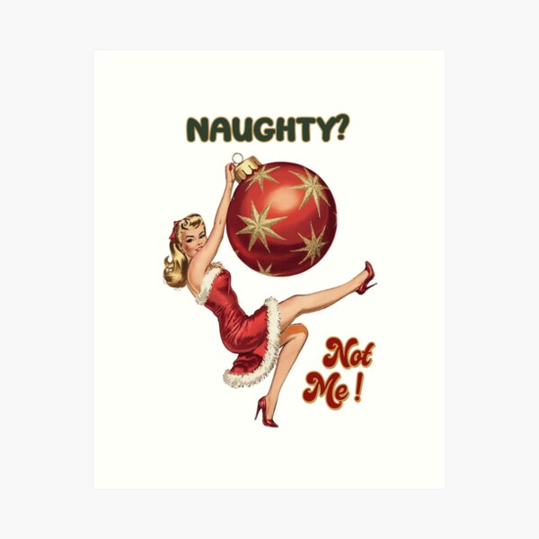 Item preview, Naughty? Not me! designed and sold by MoodyMuseArt.