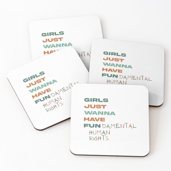 Item preview, Girls Just Wanna Have Fundamenatl Human Rights designed and sold by JemmyTT.