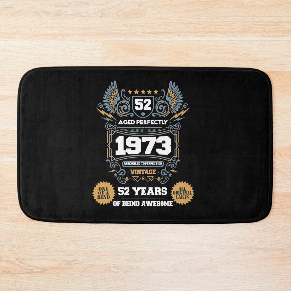 Item preview, Newest Vintage Aged Perfectly Awesome Since 1972 Legend, 2025 Limited Edition, 53h Birthday, Assembled to perfection, Legend is Born, 53 years of being awesome, All original parts designed and sold by DjenShop.