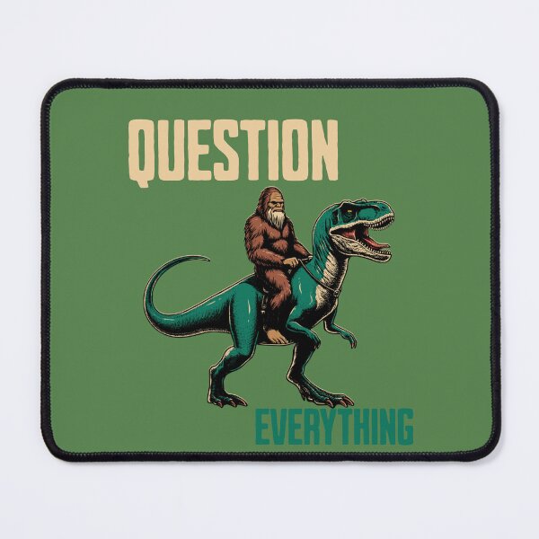 Item preview, Question everything shirt designed and sold by Wellthatsweird.