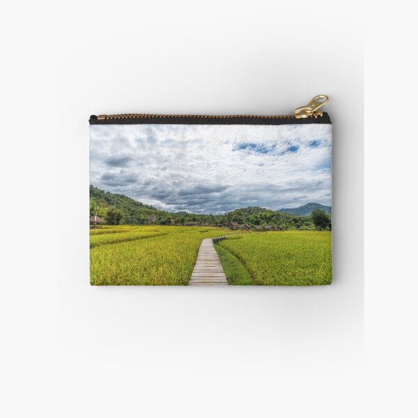 Item preview, Rice Farm View in Luang Prabang designed and sold by aaronchoi.