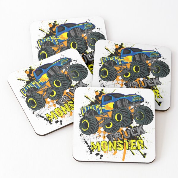 Item preview, illustration monster truck car extreme designed and sold by TYTOS-SHOP.